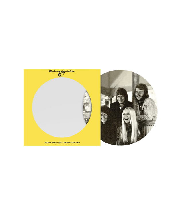 ABBA - People Need Love / Merry-Go-Round: Picture Disc Vinyl 7" Single