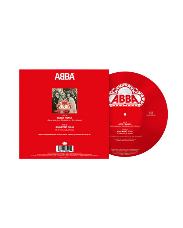 ABBA - Honey, Honey (English) / King Kong Song: Picture Disc Vinyl 7" Single