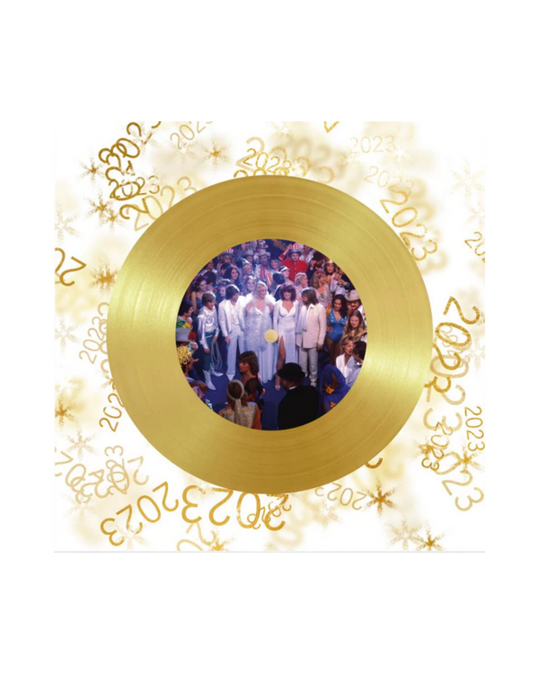 ABBA - Happy New Year (2023): Limited Gold Vinyl 7" Single