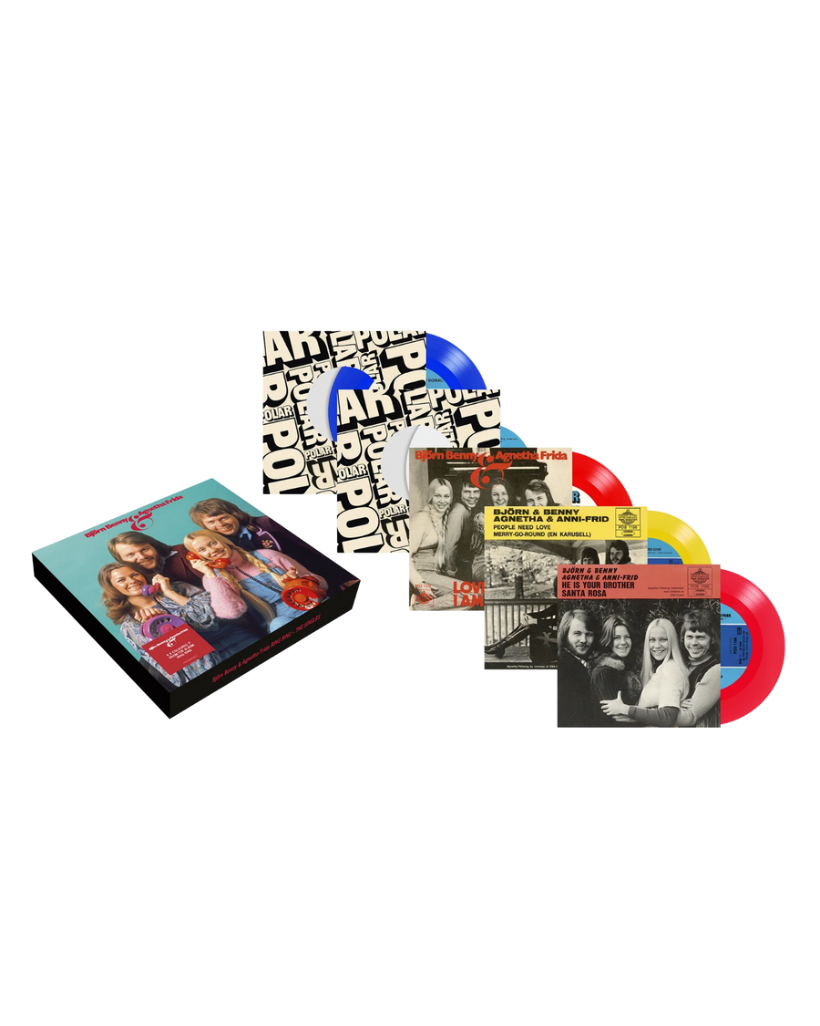 ABBA - Ring Ring (50th Anniversary): Exclusive 5 x 7" Colour Vinyl Box Set