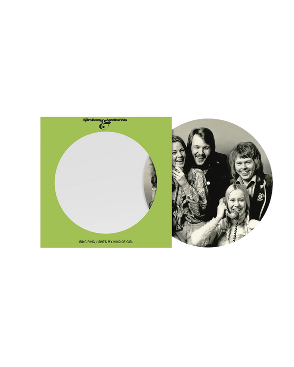 ABBA - Ring Ring (English) / She’s My Kind of Girl: Picture Disc Vinyl 7" Single