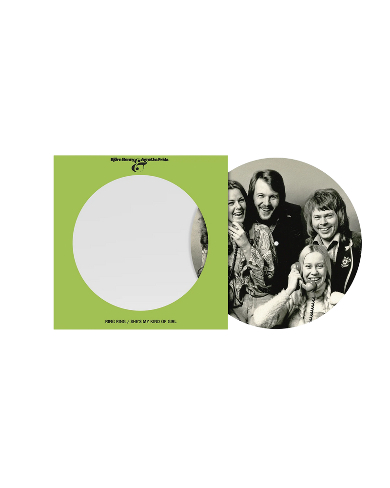 ABBA - Ring Ring (English) / She’s My Kind of Girl: Picture Disc Vinyl 7" Single