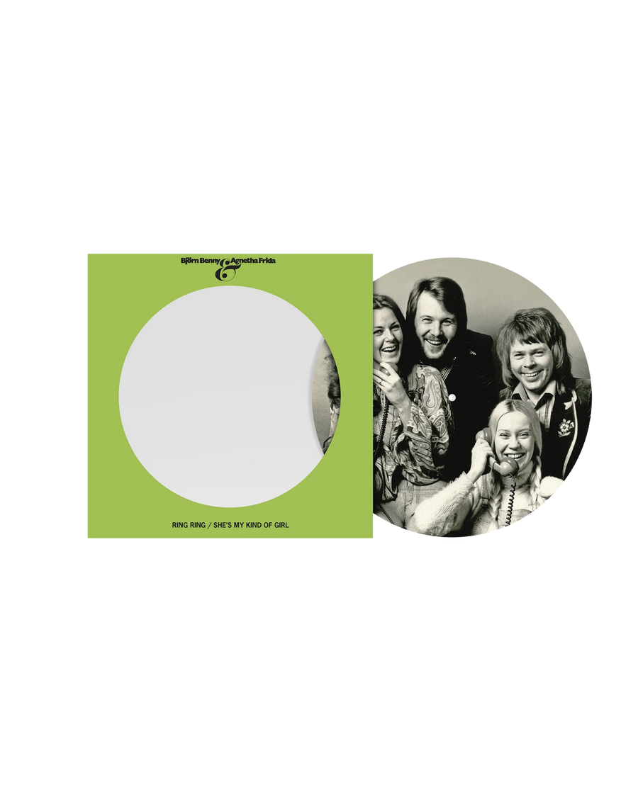 ABBA - Ring Ring (English) / She’s My Kind of Girl: Picture Disc Vinyl 7" Single