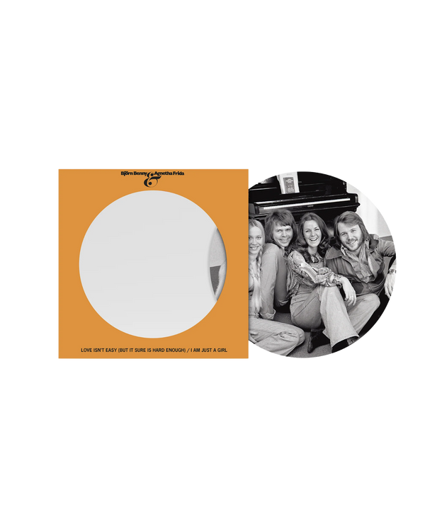ABBA - Love Isn’t Easy (But It Sure Is Hard Enough) / I Am Just A Girl: Picture Disc Vinyl 7" Single