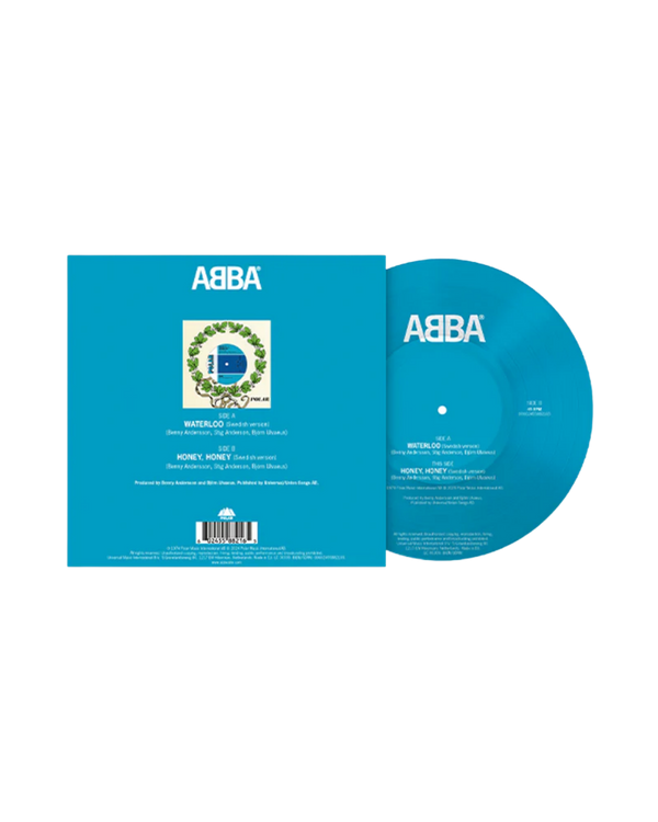 ABBA - Waterloo (Swedish) / Honey, Honey (Swedish): Picture Disc Vinyl 7" Single 7"