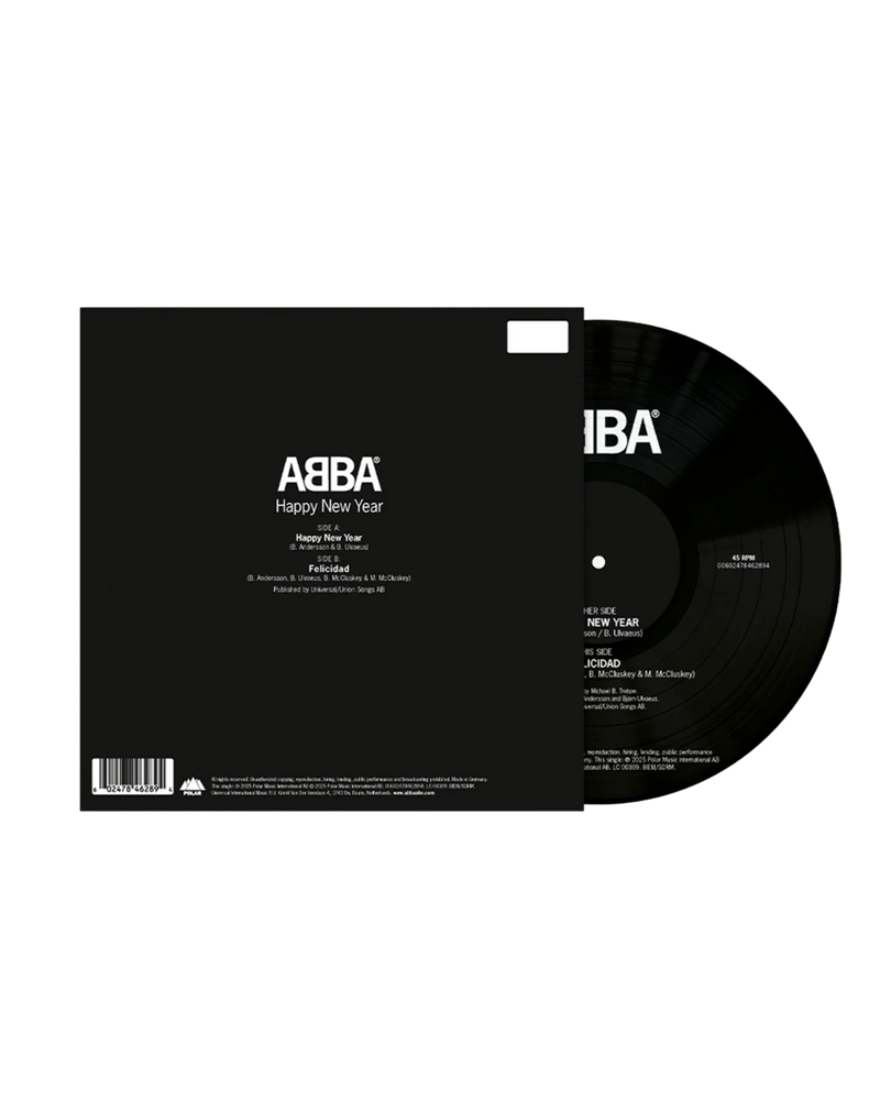 ABBA - Happy New Year: 7" Zoetrope