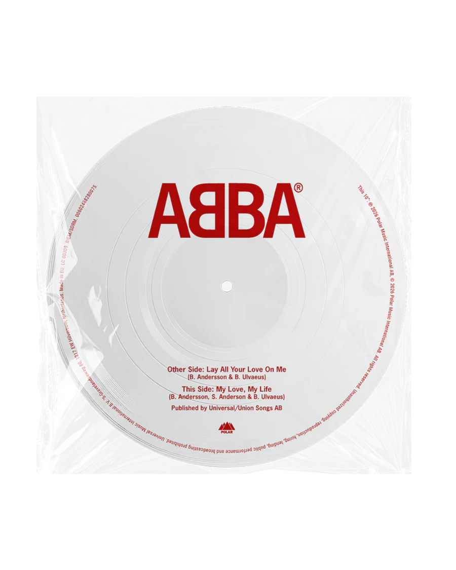 ABBA - Lay All Your Love On Me / My Love, My Life: Picture Disc Valentine’s 10" Vinyl