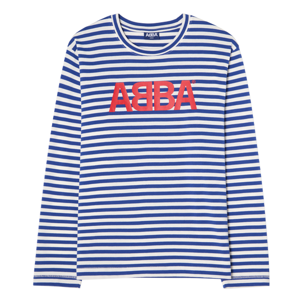 ABBA - ABBA Logo Striped Long Sleeve