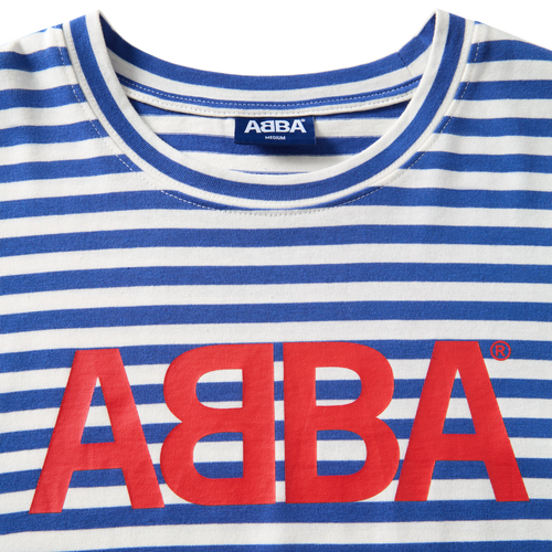 ABBA - ABBA Logo Striped Long Sleeve