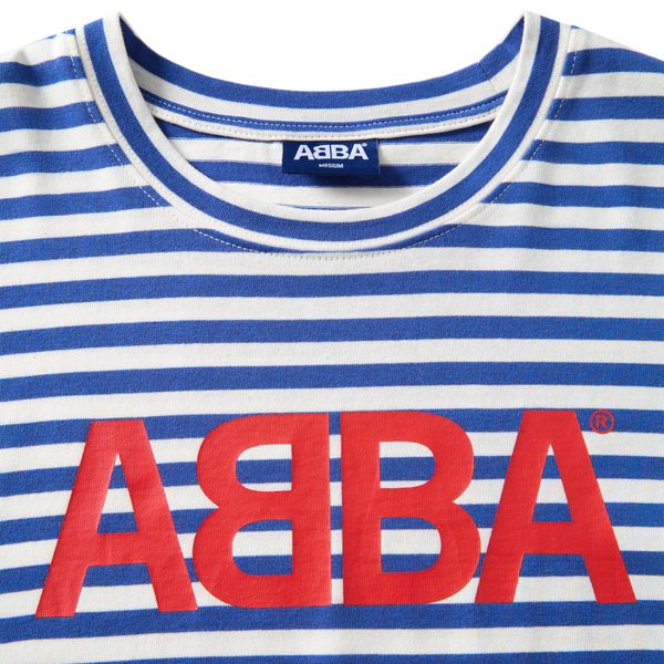 ABBA - ABBA Logo Striped Long Sleeve
