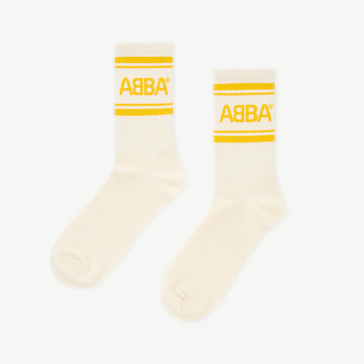 ABBA - ABBA Socks (Yellow/Off-white)