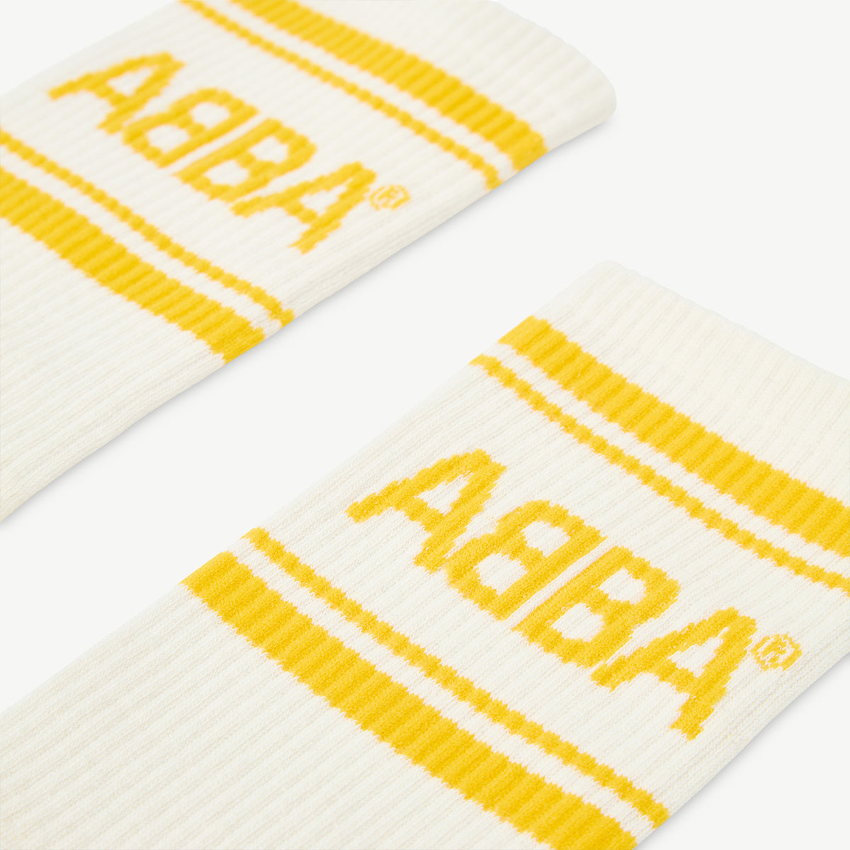 ABBA - ABBA Socks (Yellow/Off-white)