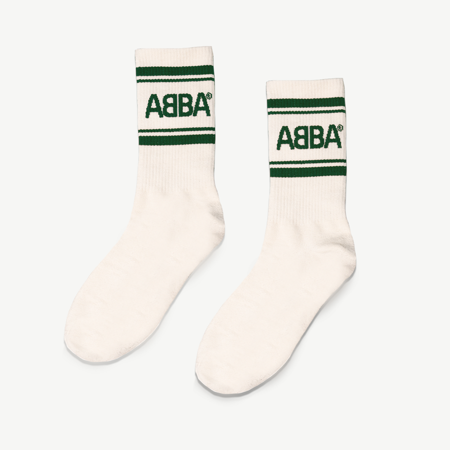 ABBA - ABBA Socks (Green/White)