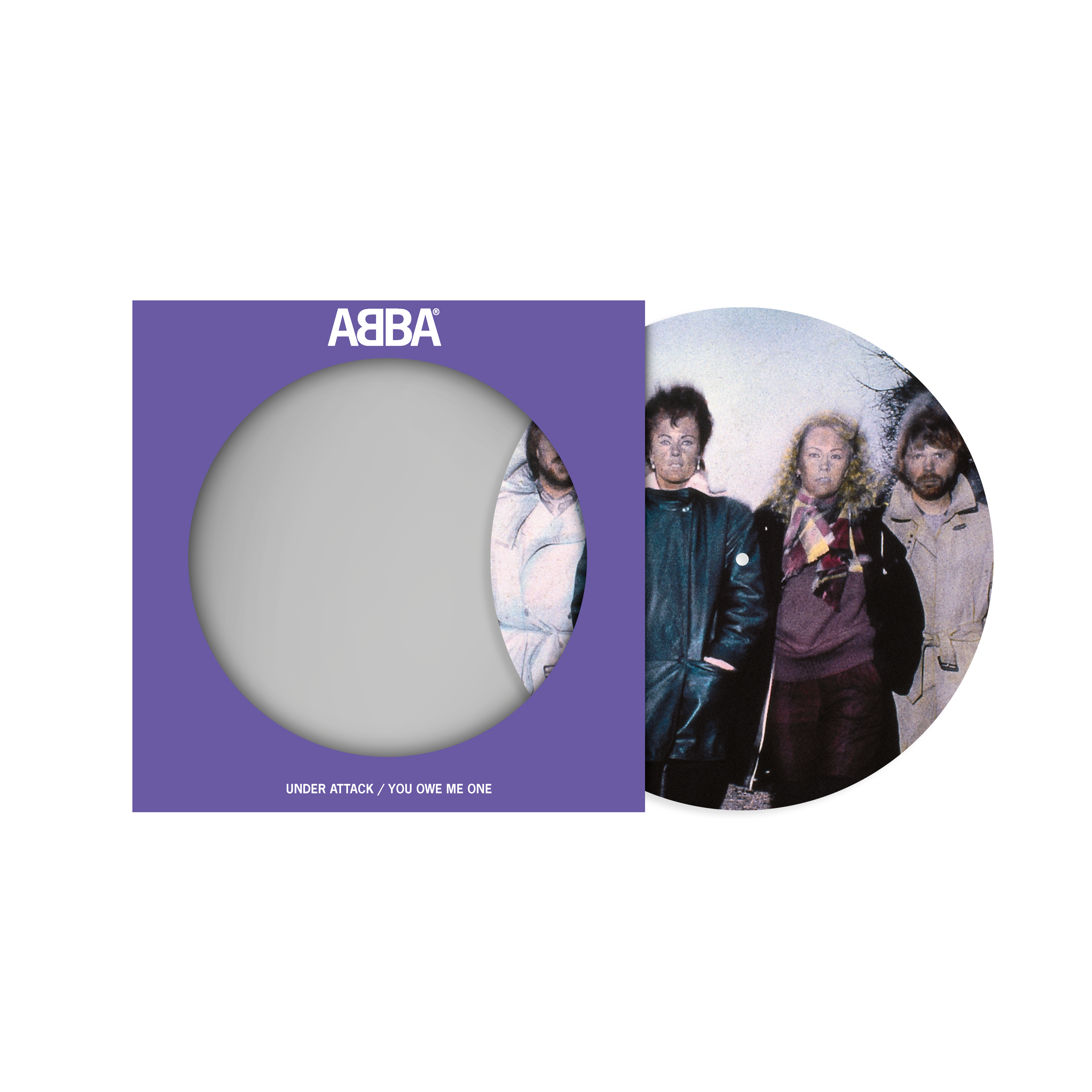 ABBA - Under Attack: 7″ Picture Disc Vinyl LP