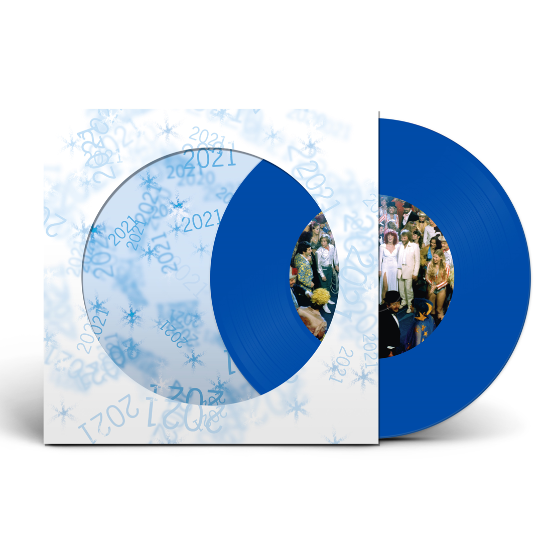 ABBA - Happy New Year: Limited Clear Blue Vinyl 7" Single