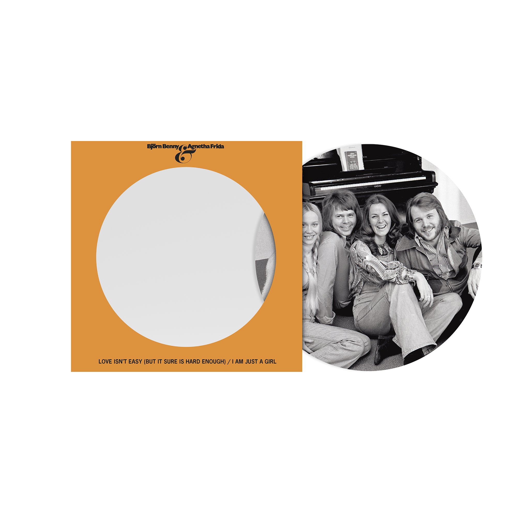 ABBA - Love Isn’t Easy (But It Sure Is Hard Enough) / I Am Just A Girl (Picture Disc 7")
