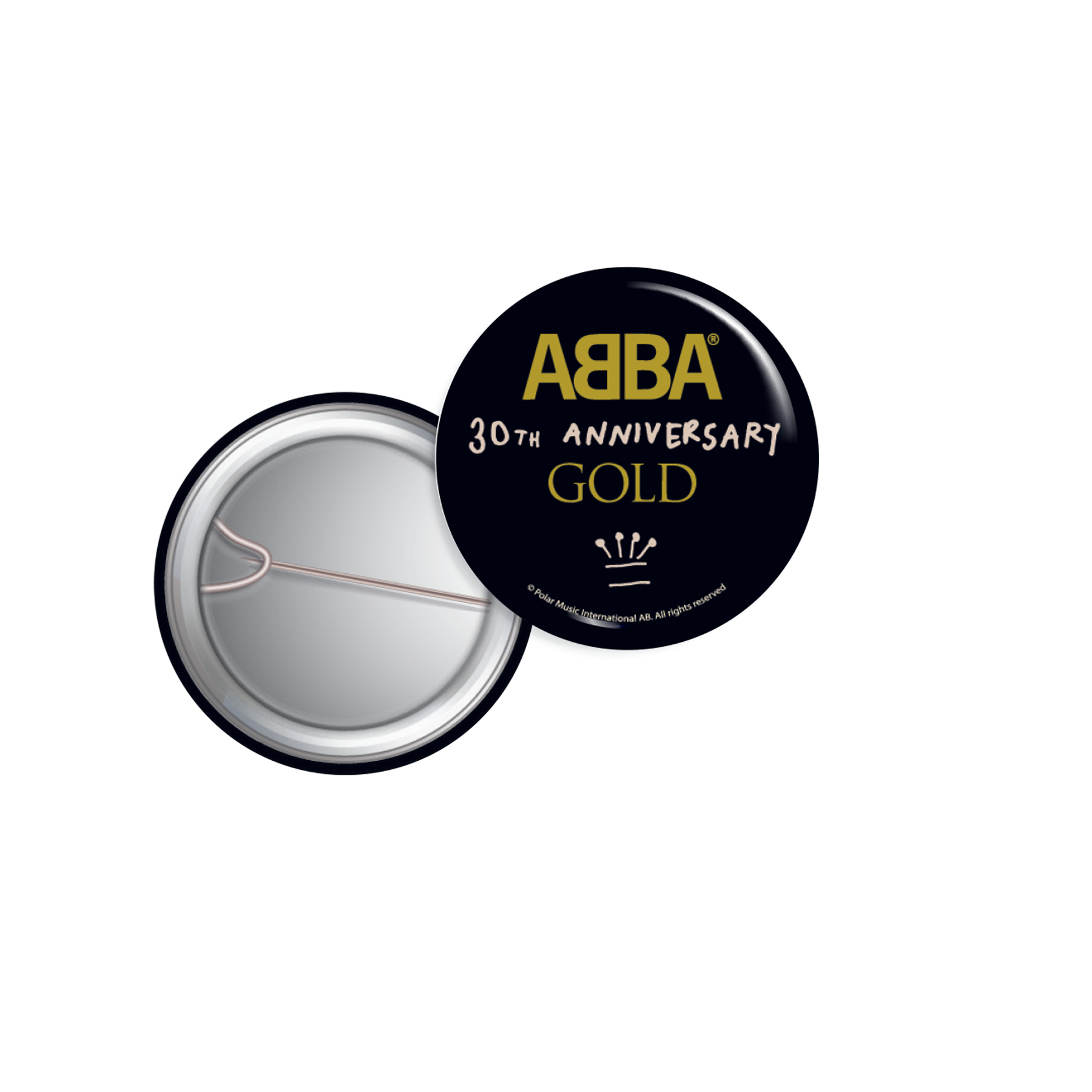ABBA - Abba Gold Pin Badge